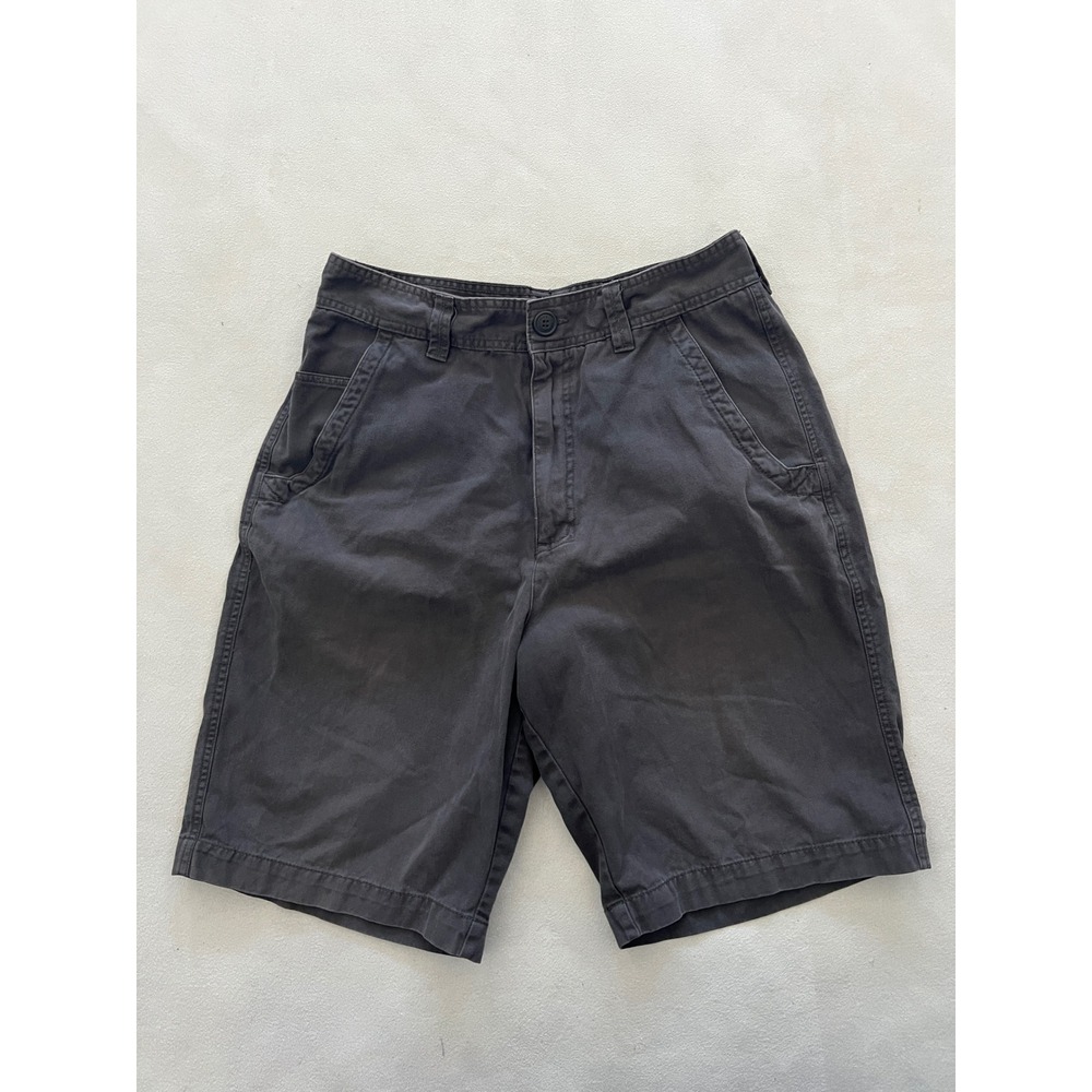 Billabong Mens Gray Cotton Chino Shorts Size 32 Embroidered Logo RN99064